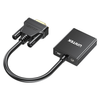 Unitek Adapter VGA na HDMI FullHD czarny 15cm (V1112ABK01)