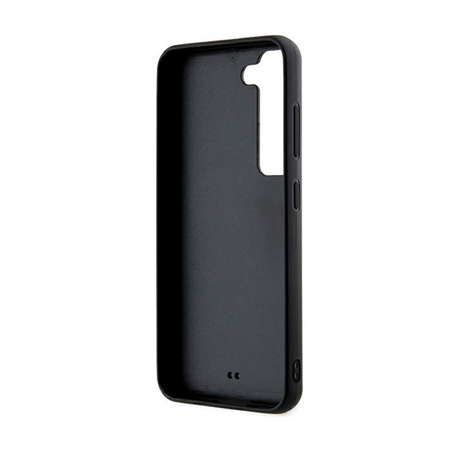 Karl Lagerfeld 3D Rubber Glitter Logo - Etui Samsung Galaxy S23+ (czarny) (KLHCS23M3DMBKCK)