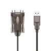 Unitek adapter USB-A - RS-232 - czarny (Y-105)