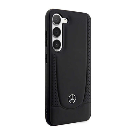 Mercedes Leather Urban Line - Etui Samsung Galaxy S23 (czarny) (MEHCS23SARMBK)
