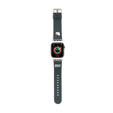 Hello Kitty Strap Kitty Head - Pasek do Apple Watch 38/40/41 mm (czarny) (HKAWMPGKHK)