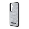 Karl Lagerfeld Rhinestone Metal Logo - Etui Samsung Galaxy S24 (srebrny) (KLHCS24SHDSPRS)