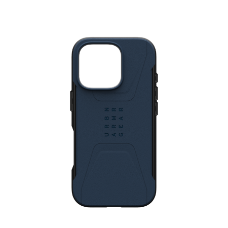 UAG Civilian Magsafe - obudowa ochronna do iPhone 16 Pro kompatybilna z MagSafe - granatowy (114444115555)
