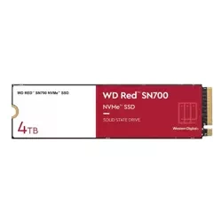 WD Red Dysk SSD 4TB M.2 NVMe biały/czerwony (WDS400T1R0C)