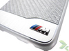 BMW M Edition Carbon & Aluminium Hard Case - Etui Samsung Galaxy S6 (srebrny) (BMHCS6MDCS)
