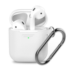 KeyBudz Elevate Keychain - silikonowe etui ochronne do AirPods 1/2 (white) (RT_PSK_WHT)