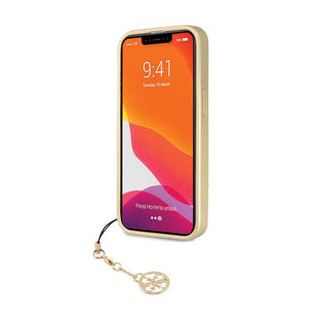 Guess 4G Charms Collection - Etui iPhone 14 Pro Max (szary) (GUHCP14XGF4GGR)