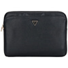 Guess Grained Zipper Pocket Triangle Logo Sleeve - Etui na notebooka 14" (czarny) (GUCS14ZPGTSPSK)