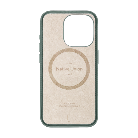 Native Union (RE)Classic Case - obudowa ochronna do iPhone 16 Pro kompatybilna z MagSafe zielony (RECLA-GRN-NP24P)