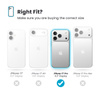 Speck Presidio Perfect Clear MagSafe - Etui iPhone 17 Pro (Clear / Silver) (150972-3240)