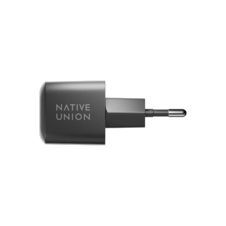 Native Union Fast GaN Charger - ładowarka 30W PD, 1 port USB-C (black) (FAST-PD30-2-BLK-EU)