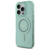 Guess IML Rhinestones MagSafe - Etui iPhone 16 Pro Max (zielony) (GUHMP16XPFTDTEN)