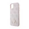 Guess Crossbody 4G Metal Logo - Etui iPhone 11 (różowy) (GUHCN61P4TDSCPP)