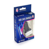 Crong Power Car Charger 30W - Ładowarka samochodowa USB QuickCharge 3.0 + USB 2.4A (aluminium) (CRG-PWRC-USB30-ALU)