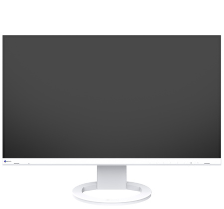EIZO FlexScan EV2760-WT - monitor LCD IPS 27", 2560 x 1440, flicker free, autoregulacja jasności, złącza DisplayPort, HDMI, D-Sub (biały) (EV2760-WT)
