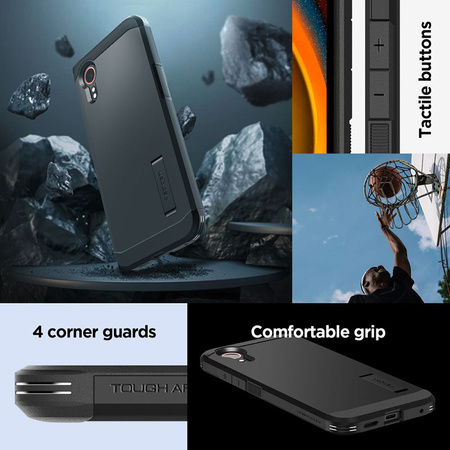 Spigen Tough Armor - Etui do Samsung Galaxy XCover 7 (Czarny) (ACS07505)