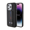 BMW Grip Stand Smooth & Perforated - Etui iPhone 15 Pro (czarny) (BMHCP15LGSPPRK)