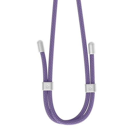 Spigen Universal Strap Set Crossbody & Wrist - Pasek do telefonu na ramię + na nadgarstek (Deep Purple) (AFA08363)