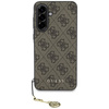 Guess 4G Charms Collection - Etui do Samsung Galaxy A36 5G (brązowy) (GUHCSA36GF4GBR)