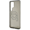 Karl Lagerfeld Rhinestones Karl Head Logo - Etui Samsung Galaxy S25 Ultra (czarny) (KLHCS25LHKHDCELK)