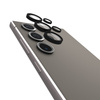 Case-Mate Aluminum Ring Lens Protector - Szkło ochronne na obiektyw aparatu Samsung Galaxy S24 Ultra (Black) (CM053406)