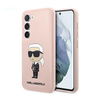 Karl Lagerfeld Silicone NFT Ikonik - Etui Samsung Galaxy S23+ (różowy) (KLHCS23MSNIKBCP)