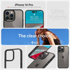 Spigen Ultra Hybrid -  Etui do iPhone 14 Pro (Czarny) (ACS04961)
