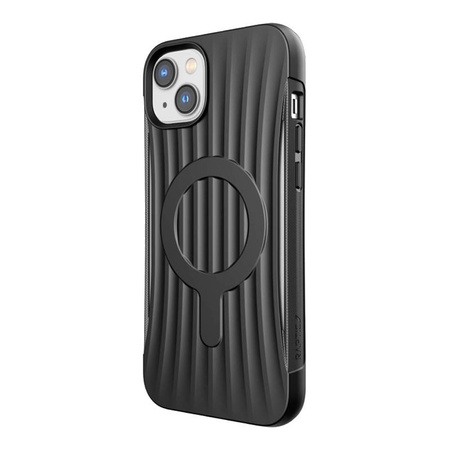 X-Doria Raptic Clutch MagSafe - Biodegradowalne etui iPhone 14 Plus (Drop-Tested 3m) (Black) (493277)