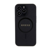 Guess Saffiano MagSafe - Etui iPhone 13 Pro (czarny) (GUHMP13LPSAHMCK)