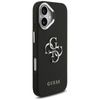 Guess Grained Big 4G Classic Logo - Etui iPhone 17 (czarny) (GUHCP17SPG4SMCEK)