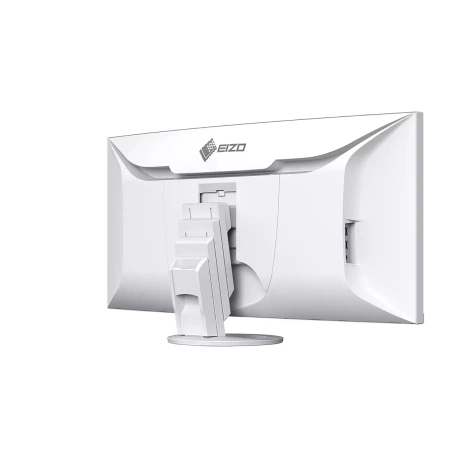 EIZO FlexScan EV3895-WT - ultraszeroki monitor LCD z zakrzywionym ekranem 38", ze złączem USB-C i kartą sieciową, sRGB: 100%, DCI-P3: 94% (biały) (EV3895-WT)