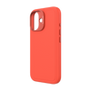 Decoded AntiMicrobial Silicone Stacks Backcover - silikonowa obudowa ochronna do iPhone 16 kompatybilna z MagSafe (tangerine) (D25IPO16BCST9TE)