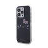 Hello Kitty IML Kitty Face - Etui iPhone 14 Pro Max (czarny) (HKHCP14XHKHLK)