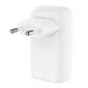 Belkin Ładowarka kątowa 3 porty USB-C PPS 67 W - biała (WCC002VFWH)