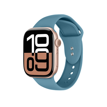 Crong Liquid - Pasek do Apple Watch 38/40/41/42 mm (morski) (CRG40LQBABL)