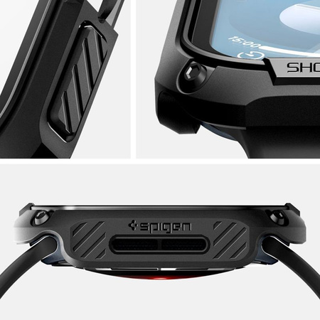 Spigen Tough Armor - Obudowa do Apple Watch 10 46 mm (Czarny) (ACS08603)