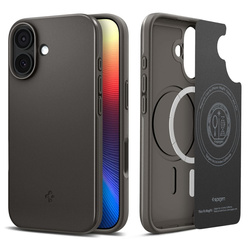 Spigen Thin Fit Mag MagSafe - Etui do iPhone 17 (Gunmetal) (ACS10375)