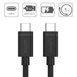 Unitek Kabel Przewód USB-C do USB-C 1m (Y-C477BK)