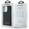 Karl Lagerfeld Hotel RSG - Etui iPhone 16 Pro (czarny) (KLHCP16LPGWCMKHK)