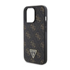 Guess 4G Triangle Metal Logo - Etui iPhone 13 Pro (czarny) (GUHCP13LPG4GPK)