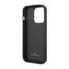 BMW Leather Diamond Pattern - Etui iPhone 14 Pro (burgundowy) (BMHCP14L22RFGR)