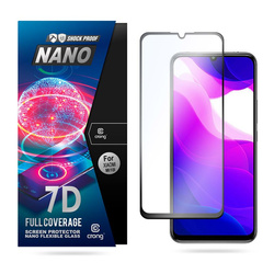 Crong 7D Nano Flexible Glass - Szkło hybrydowe 9H na cały ekran Xiaomi Mi 10 Lite (CRG-7DNANO-XMI10L)