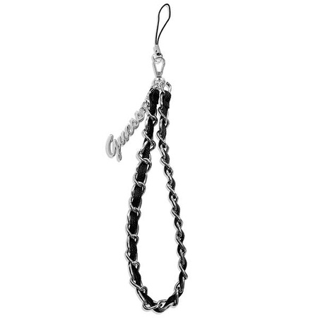 Guess Phone Strap Chain Metal Logo Charms – Zawieszka do telefonu (GUSTSASSK)