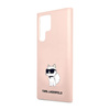 Karl Lagerfeld Silicone NFT Choupette - Etui Samsung Galaxy S23 Ultra (różowy) (KLHCS23LSNCHBCP)