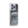 DKNY Liquid Glitter Big Logo - Etui iPhone 13 Pro (czarny) (DKHCP13LLBNAEK)