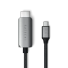 Satechi - kabel USB-C - HDMI 2.1 8K 2m - gwiezdna szarość (ST-YH8KCM)