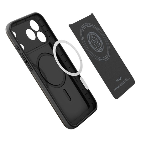 Spigen Thin Fit Mag MagSafe - Etui do iPhone 17 Pro (Black) (ACS10339)