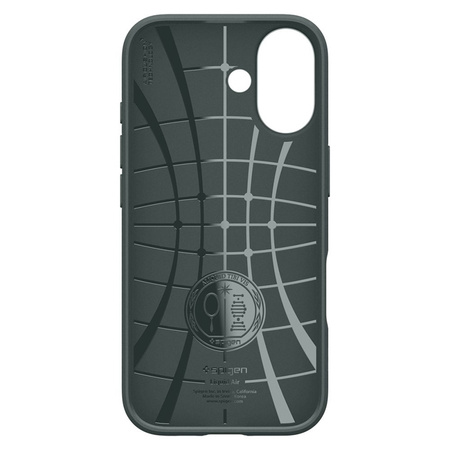 Spigen Liquid Air - Etui do iPhone 17 (Abyss Green) (ACS10371)