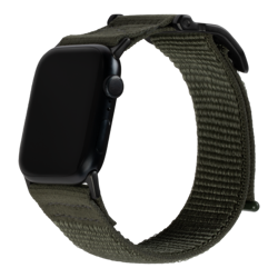UAG Active - uniwersalny nylonowy pasek do Apple Watch 49mm/45mm/44mm/42mm (Apple Watch seria: 1-3 r.42, 4-8, SE, Ultra r.45) (foliage green) (194004117245)