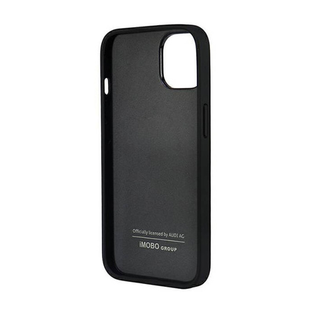 Audi Synthetic Leather - Etui iPhone 14 (Czarny) (AU-TPUPCIP14-TT/D1-BK)